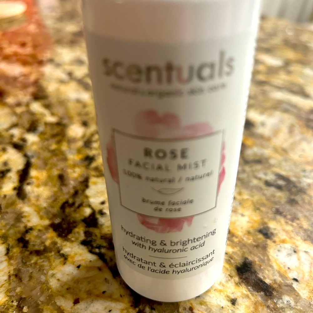 SCENTUALS FACIAL SPRAY MIST - ROSE